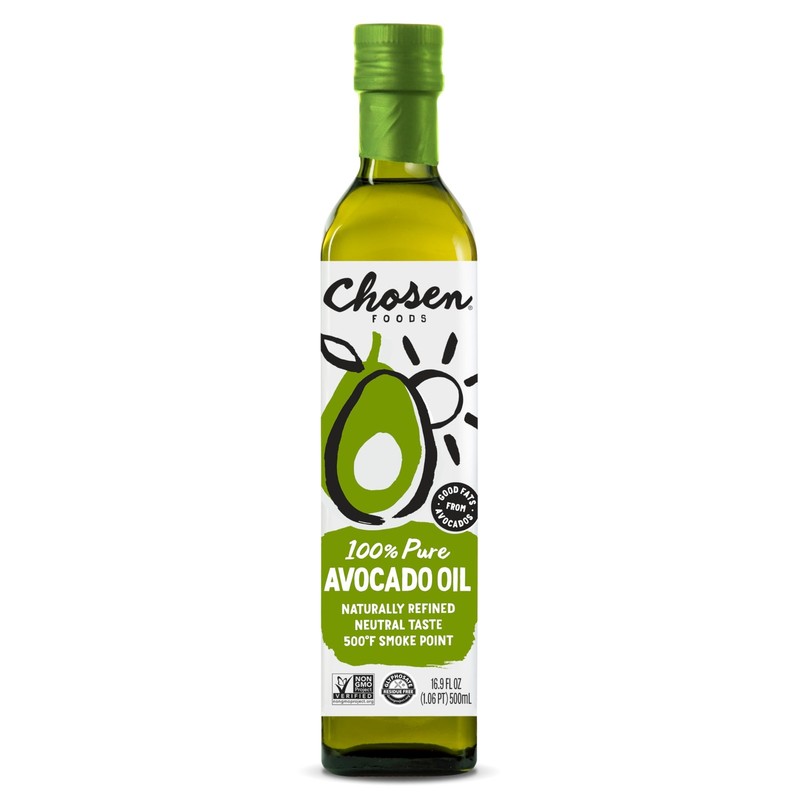 Chosen Foods Avocado Oil, 16.9 Fl Oz All Purpose Cooking Oil made from 100% …
