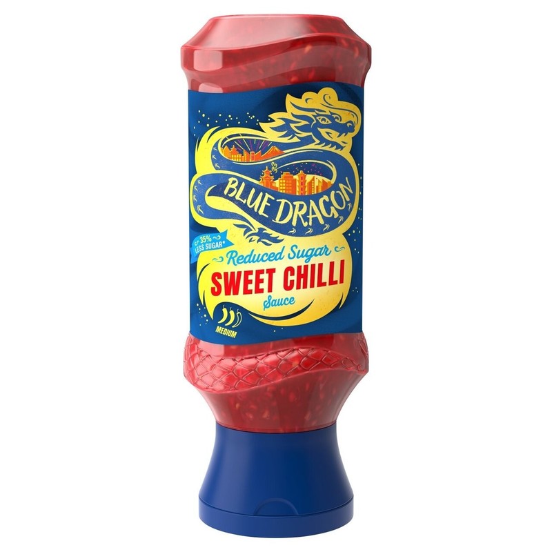 Blue Dragon Light Reduced Sugar Thai Sweet Chilli Dipping Sauce 500g