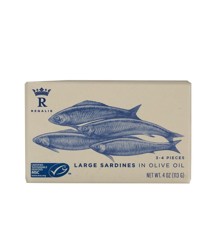 Healthy Large Sardines in Olive Oil - 4 Oz, No Synthetic Preservatives gallery