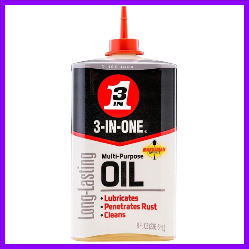 3-IN-ONE Multi-Purpose Oil, 8 OZ