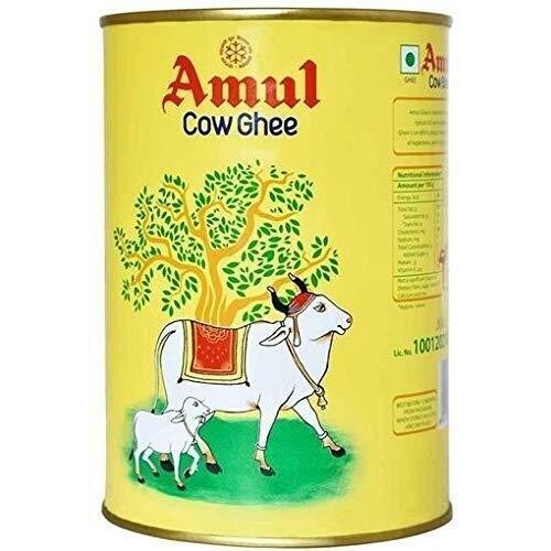 Amul Cow Ghee 1 ltr Tin (905 g) Cooking Oil Ghee Healthy Clarified Butter