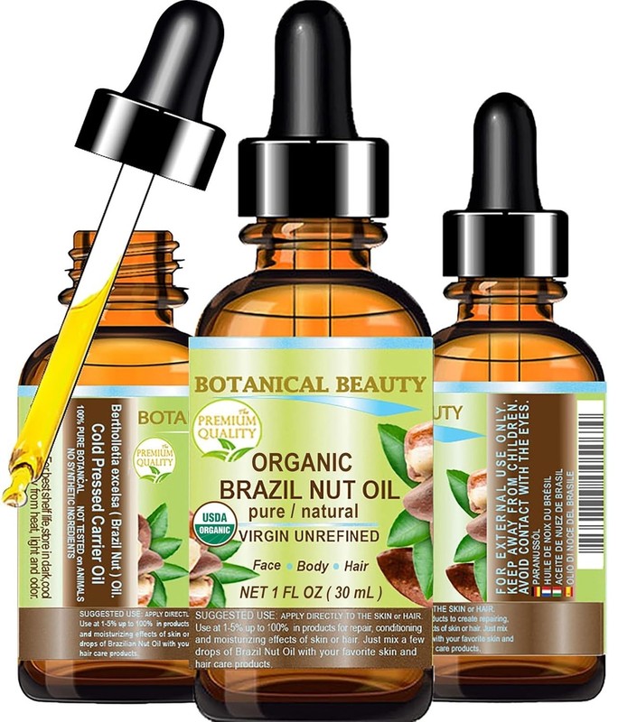 Aromatherapy Brazil Nut Oil 1 Fl Oz - 100% Pure Hydrating Oil for All Skin Types gallery