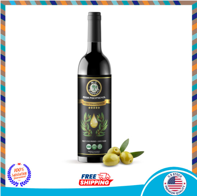High Polyphenol Rich Olive Oil – New Harvest – Extra Virgin Olive Oil Polyphenol