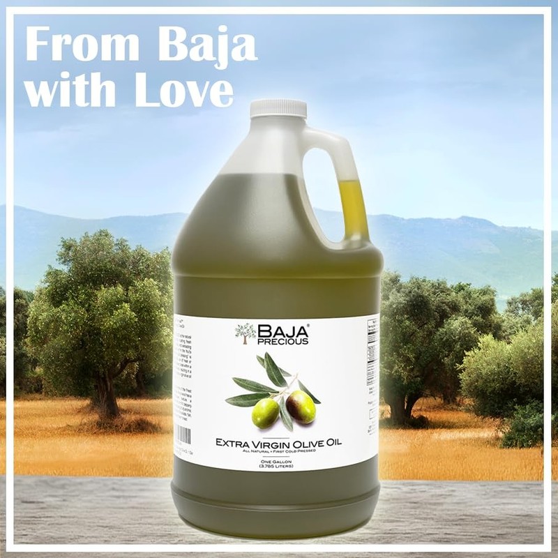 Baja Precious - Extra Virgin Olive Oil, 1 Gallon NEW FREE HOT gallery