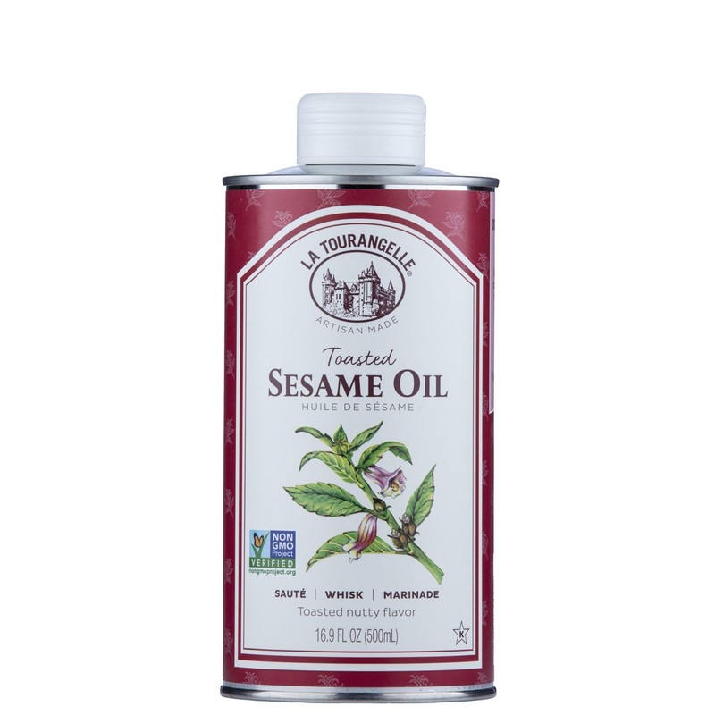 La Tourangelle, Toasted Sesame Oil, 16.9 fl oz (500 ml)