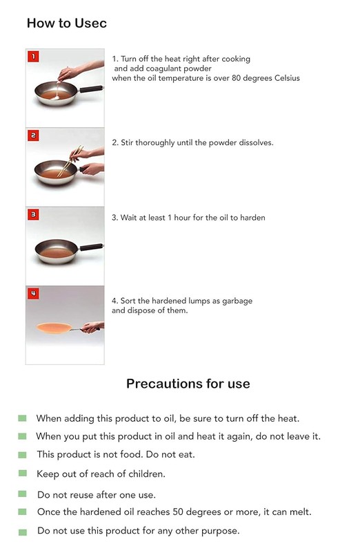 Waste Cooking Oil Powder pack of 6 gallery