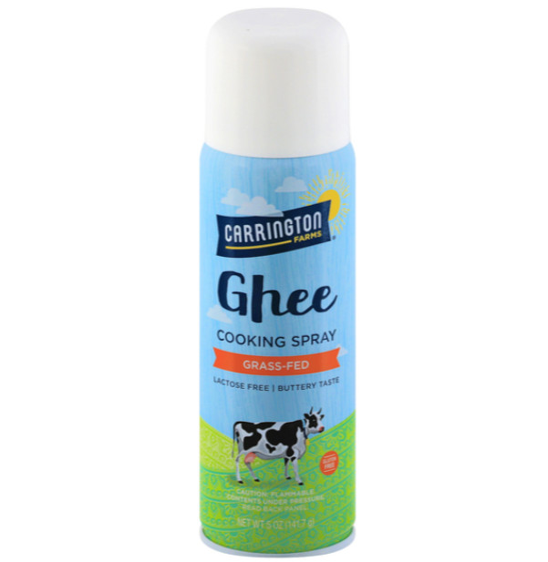 Carrington Farms Grass-Fed Ghee Cooking Spray, 5 oz Can