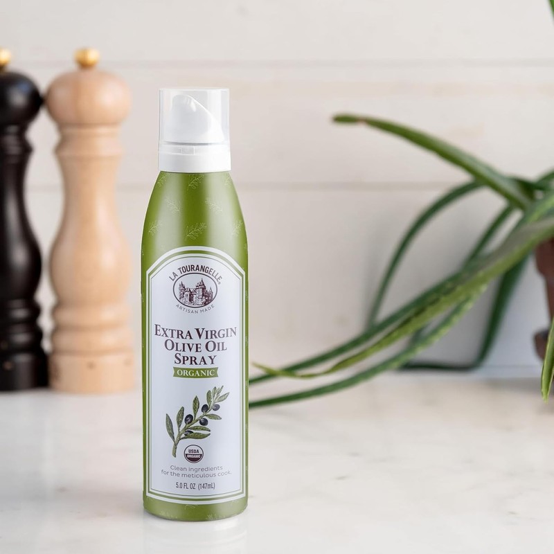 Organic Extra Virgin Olive Oil Spray - Cold-Pressed 5 Fl Oz, All-Natural Cooking gallery