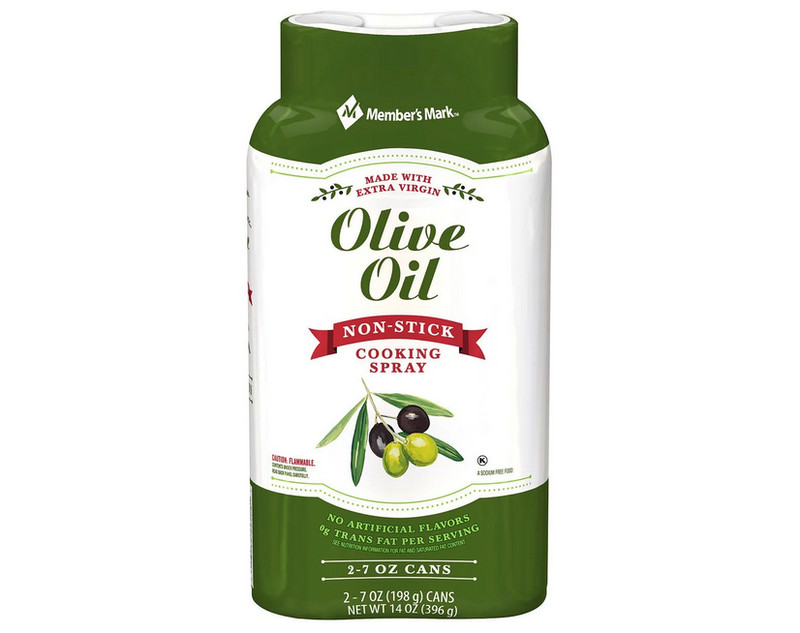 Member’s Mark Olive Oil Cooking Spray, 7 oz., 2 pk.