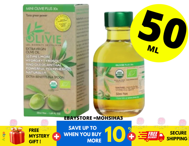 Olive House Olivie Plus 30x Extra Virgin Olive Oil Rich With Antioxidant 50 ML