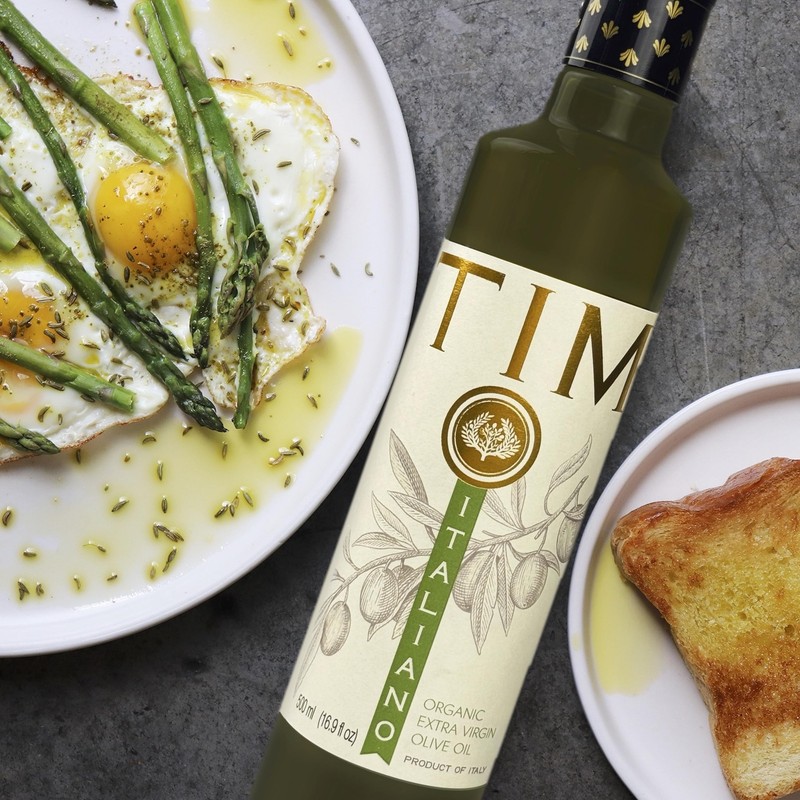 Entimio Italiano Extra Virgin Olive Oil 16.9oz - Organic, High Polyphenols, Cold gallery