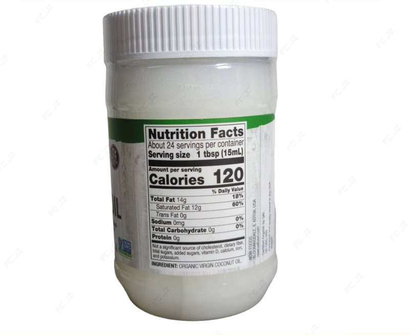 NOW Foods - Certified Organic Virgin Coconut Oil 12 oz - BEST BY 02/2027 gallery