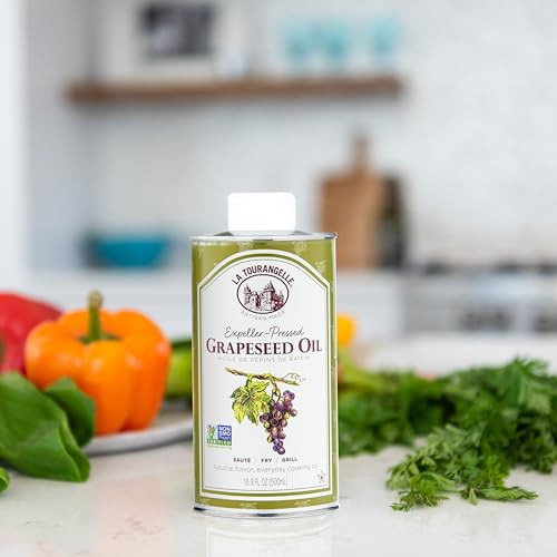 La Tourangelle Grapeseed Oil 16.9 Fl Oz Natural Non GMO Versatile Cooking Oil gallery
