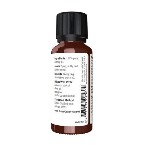 Nutmeg Oil Pure 1 OZ By Now Foods gallery