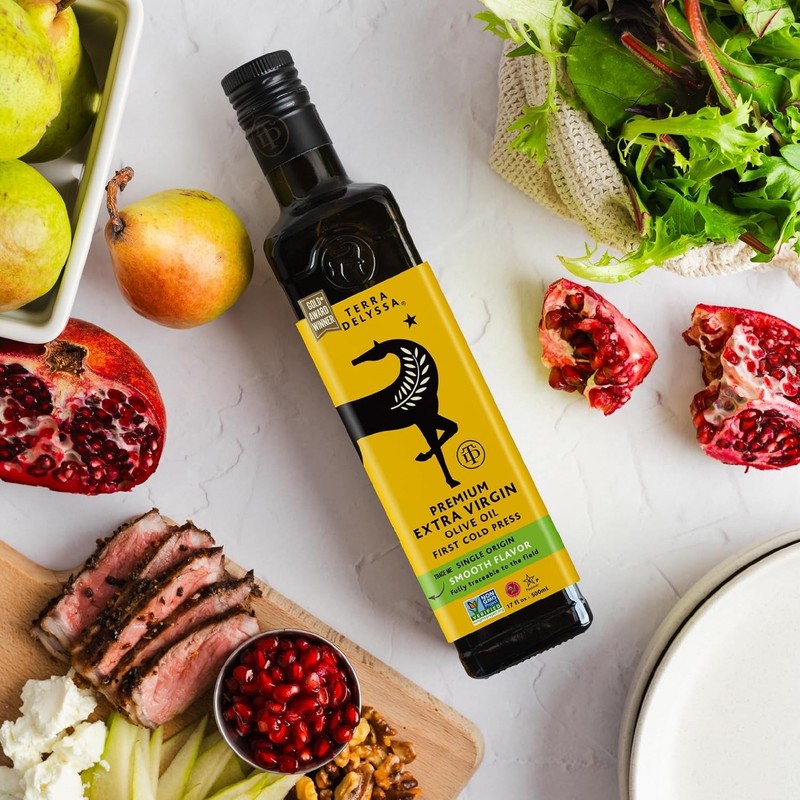 PACK OF 3)Terra Delyssa First Cold Pressed ExtraVirgin Olive Oil, Single Sourced gallery