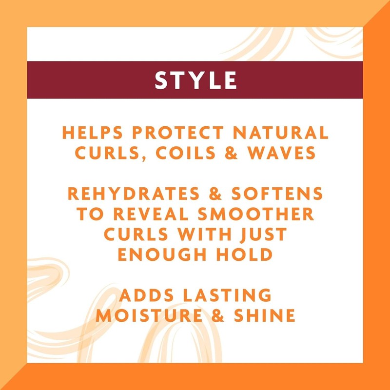 Cantu Coconut Oil Shine & Hold Mist with Shea Butter for Natural Hair, 8 fl oz gallery
